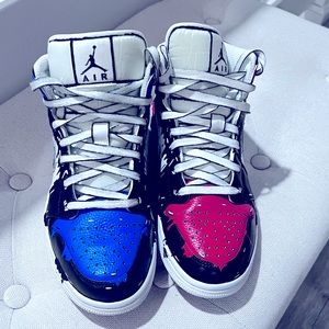 Custom cartoon, drip Air Jordan 1